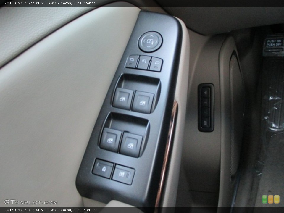 Cocoa/Dune Interior Controls for the 2015 GMC Yukon XL SLT 4WD #92751109