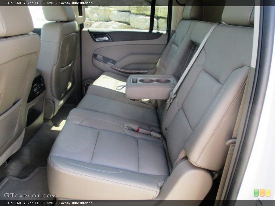 Cocoa/Dune Interior Rear Seat for the 2015 GMC Yukon XL SLT 4WD #92751346