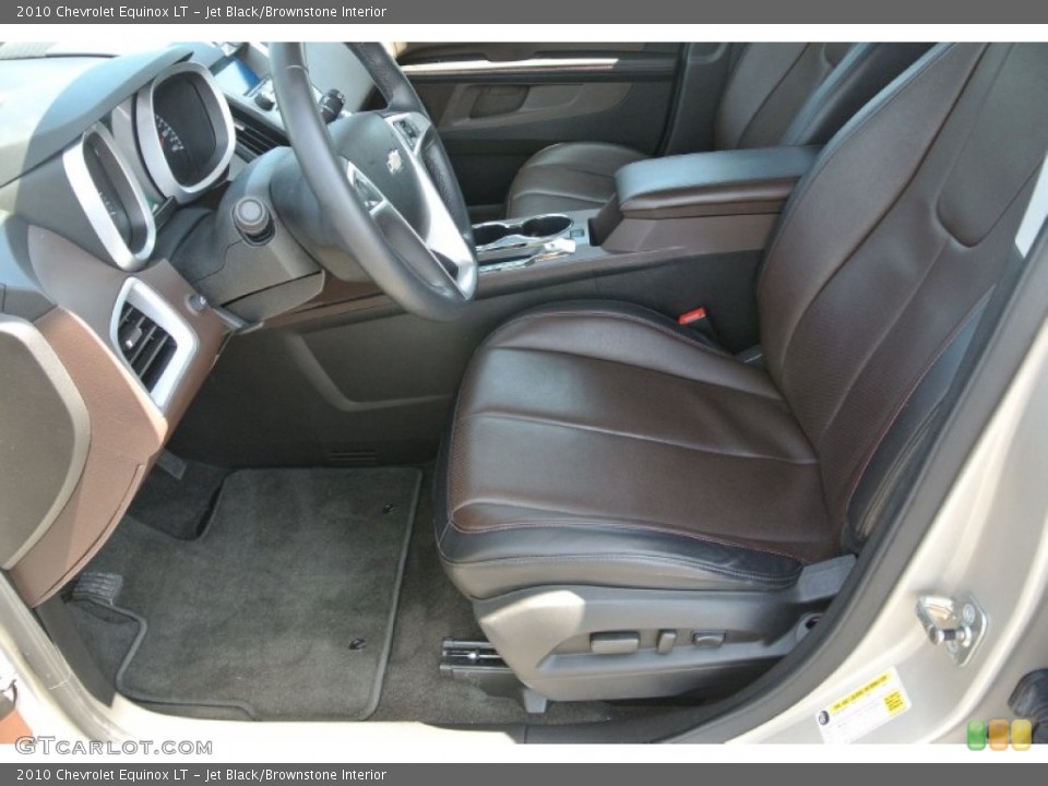 Jet Black/Brownstone Interior Photo for the 2010 Chevrolet Equinox LT #92751613