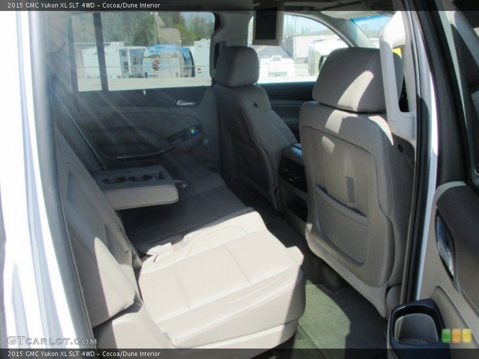 Cocoa/Dune Interior Rear Seat for the 2015 GMC Yukon XL SLT 4WD #92751619