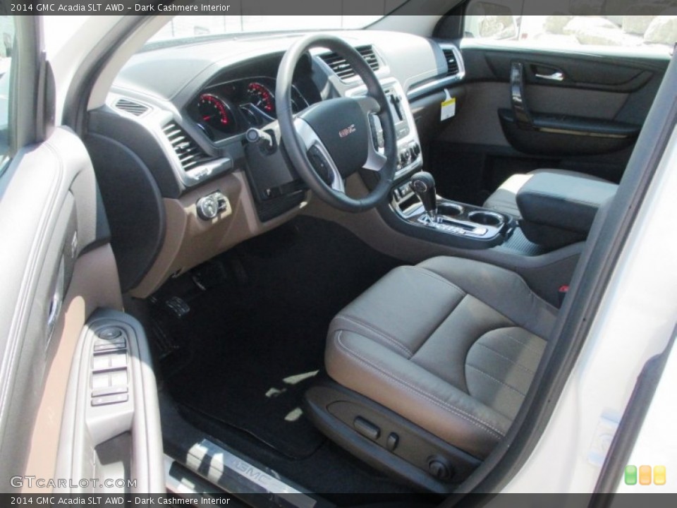 Dark Cashmere Interior Photo for the 2014 GMC Acadia SLT AWD #92753929