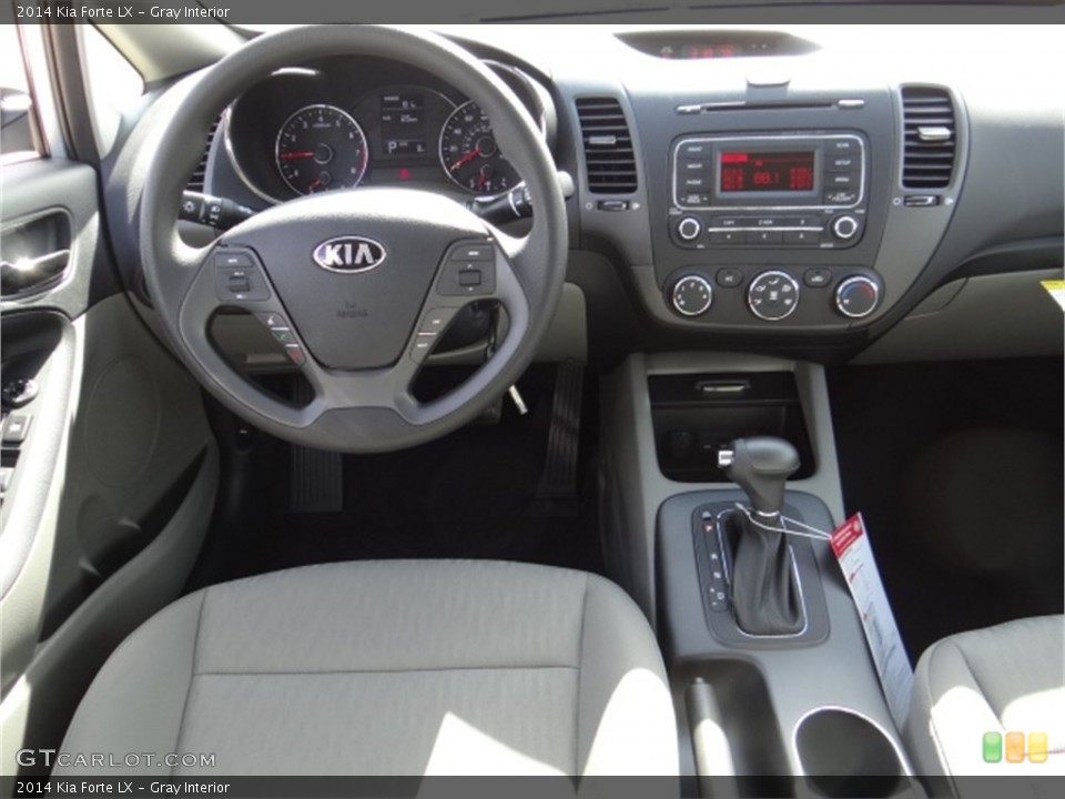 Gray Interior Dashboard for the 2014 Kia Forte LX #92756602