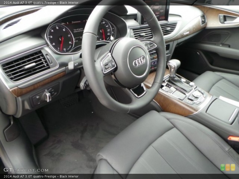 Black Interior Photo for the 2014 Audi A7 3.0T quattro Prestige #92771155