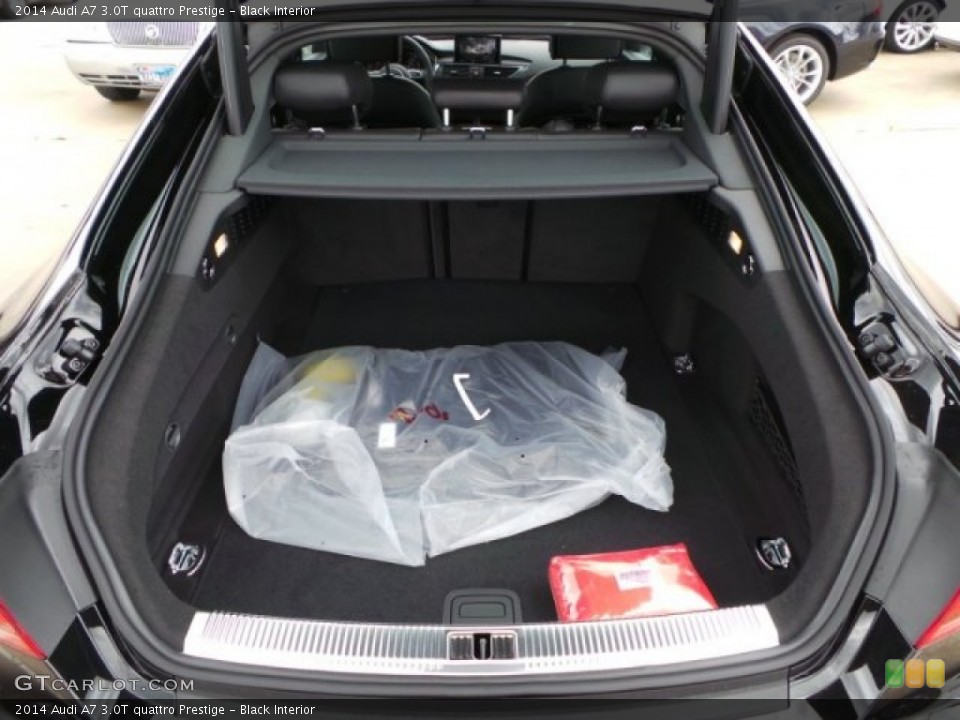 Black Interior Trunk for the 2014 Audi A7 3.0T quattro Prestige #92771545