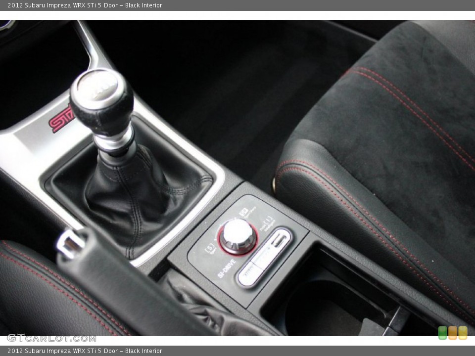 Black Interior Transmission for the 2012 Subaru Impreza WRX STi 5 Door #92777719