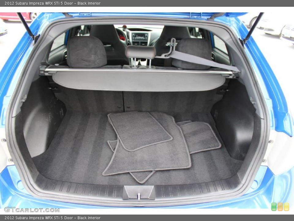 Black Interior Trunk for the 2012 Subaru Impreza WRX STi 5 Door #92778077