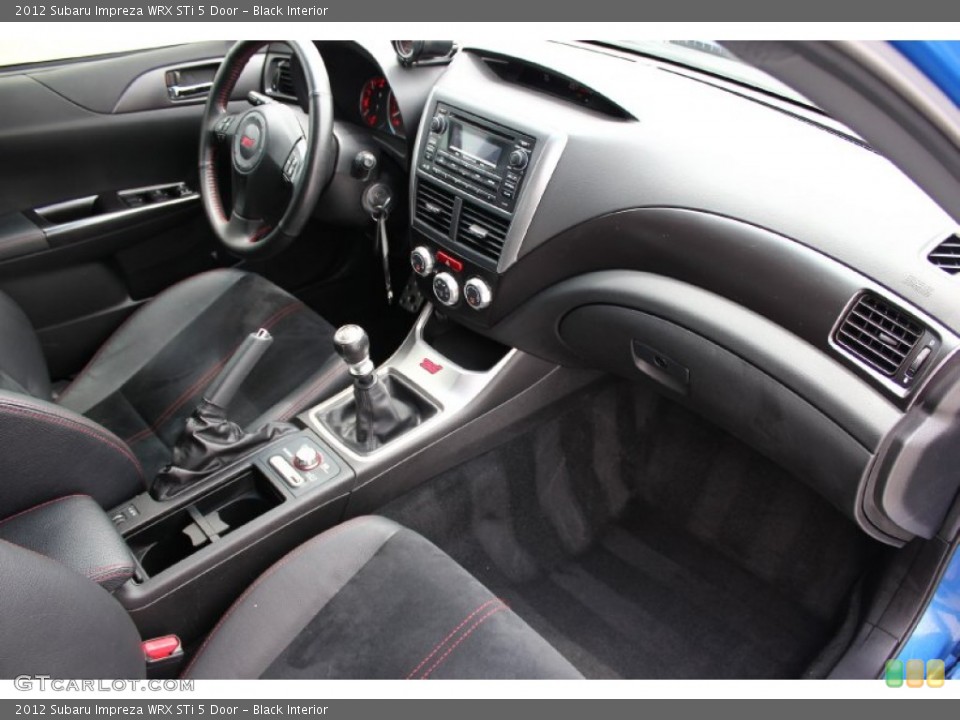 Black Interior Dashboard for the 2012 Subaru Impreza WRX STi 5 Door #92778196