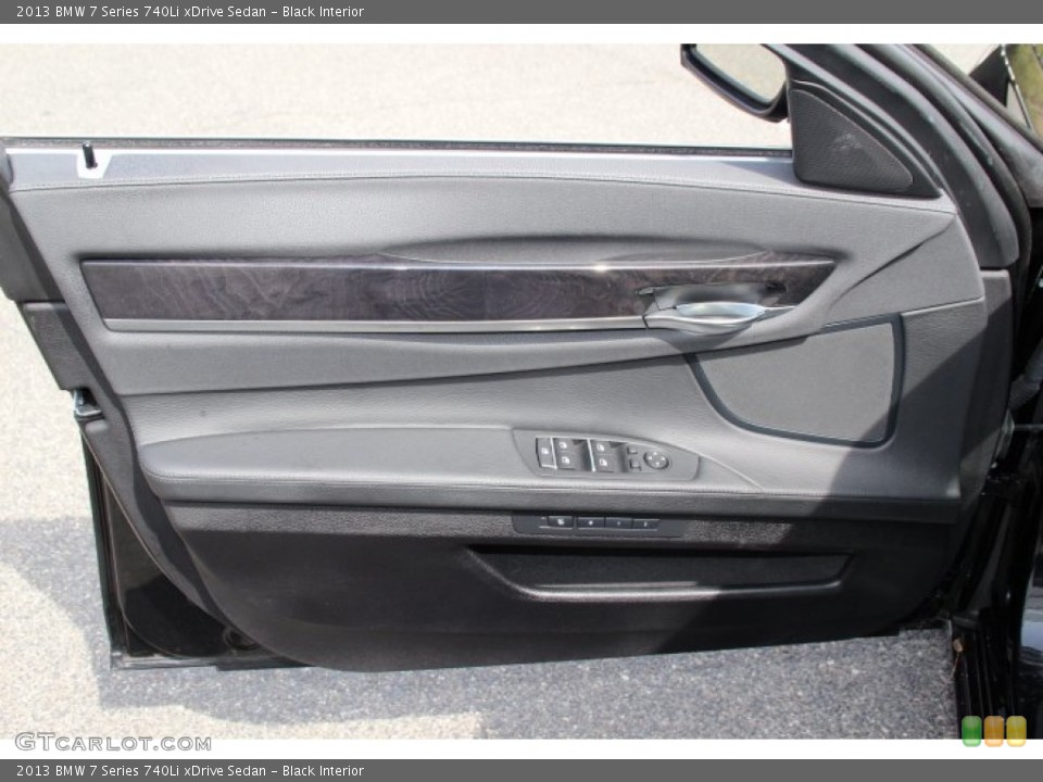 Black Interior Door Panel for the 2013 BMW 7 Series 740Li xDrive Sedan #92780125