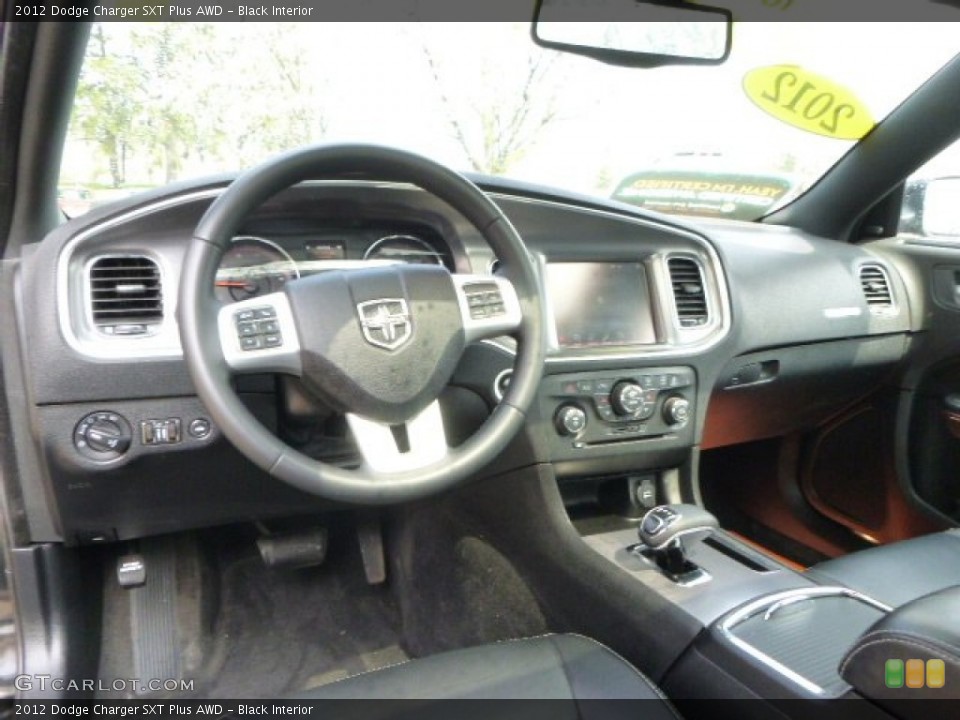 Black Interior Dashboard for the 2012 Dodge Charger SXT Plus AWD #92786515