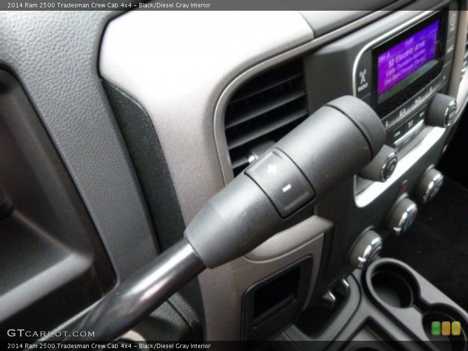 Black/Diesel Gray Interior Transmission for the 2014 Ram 2500 Tradesman Crew Cab 4x4 #92790613