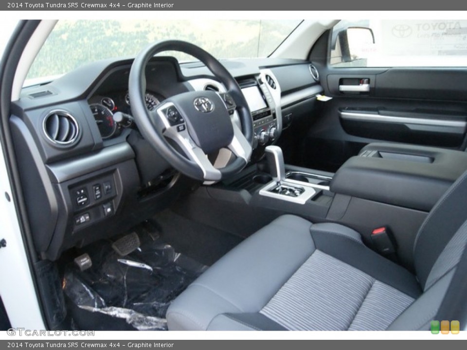 Graphite Interior Prime Interior for the 2014 Toyota Tundra SR5 Crewmax 4x4 #92792487