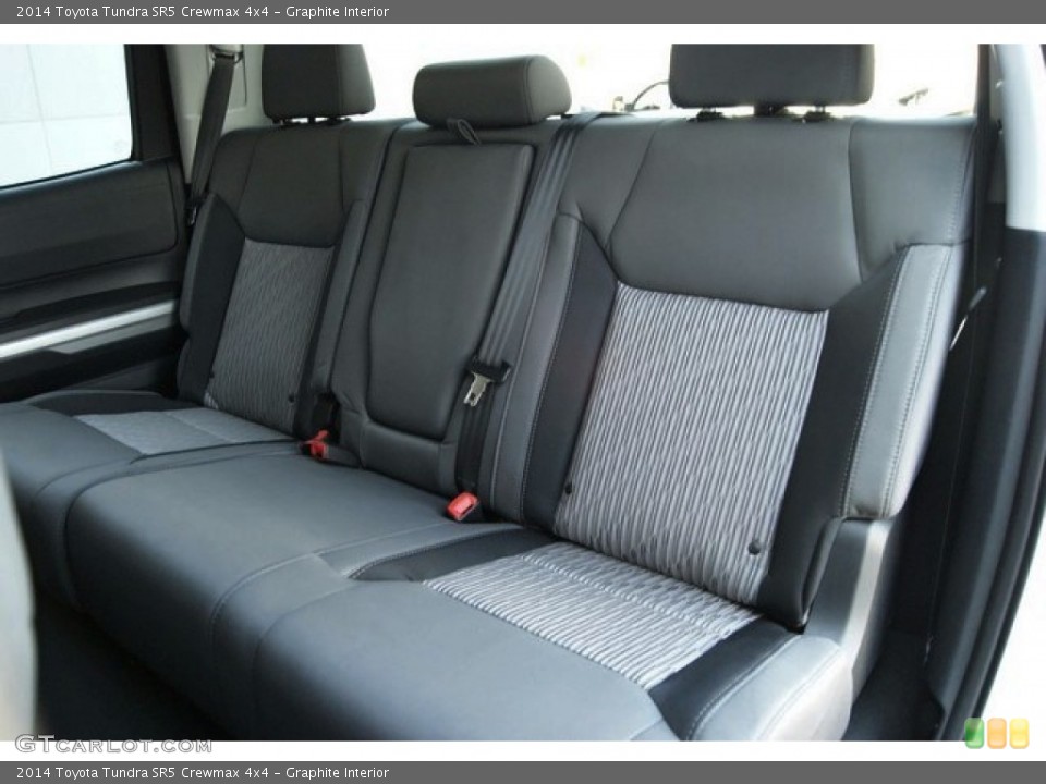 Graphite Interior Rear Seat for the 2014 Toyota Tundra SR5 Crewmax 4x4 #92792535