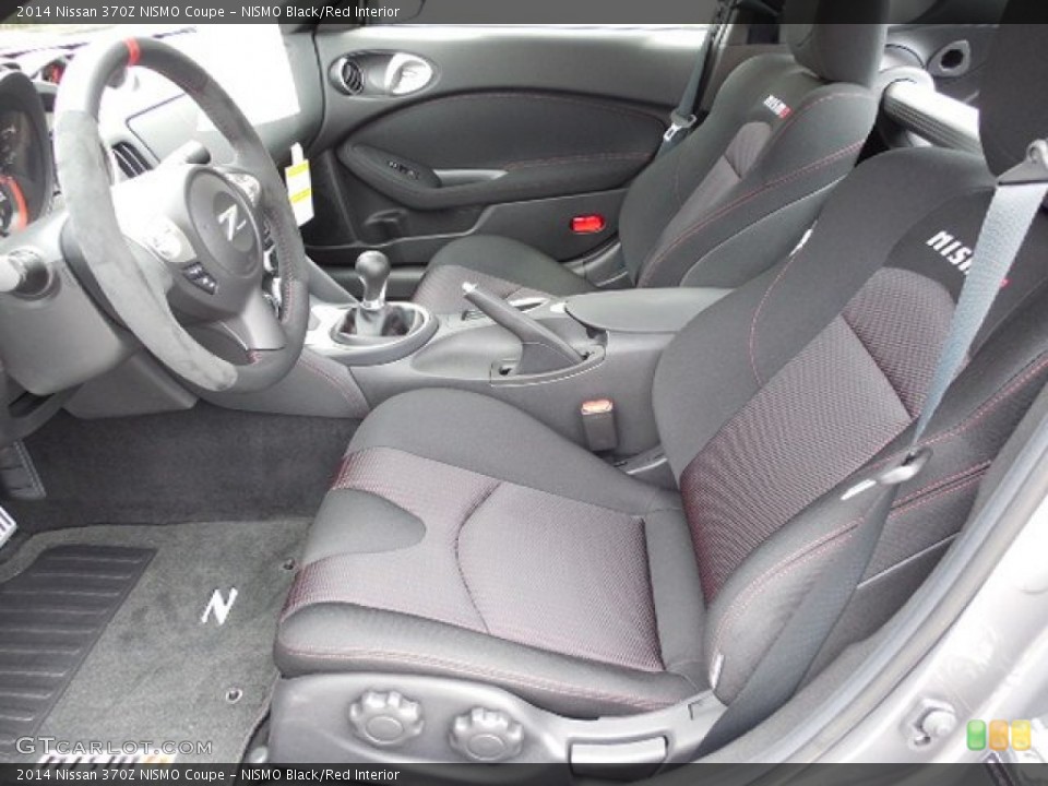 NISMO Black/Red Interior Photo for the 2014 Nissan 370Z NISMO Coupe #92792607