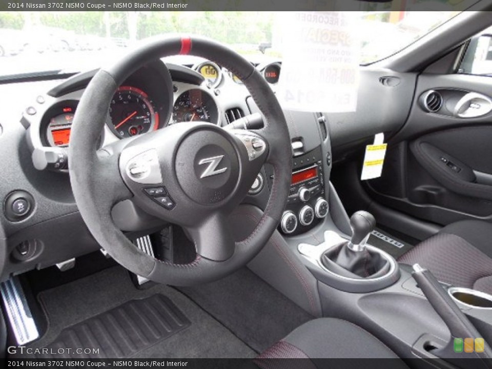 NISMO Black/Red Interior Dashboard for the 2014 Nissan 370Z NISMO Coupe #92792628