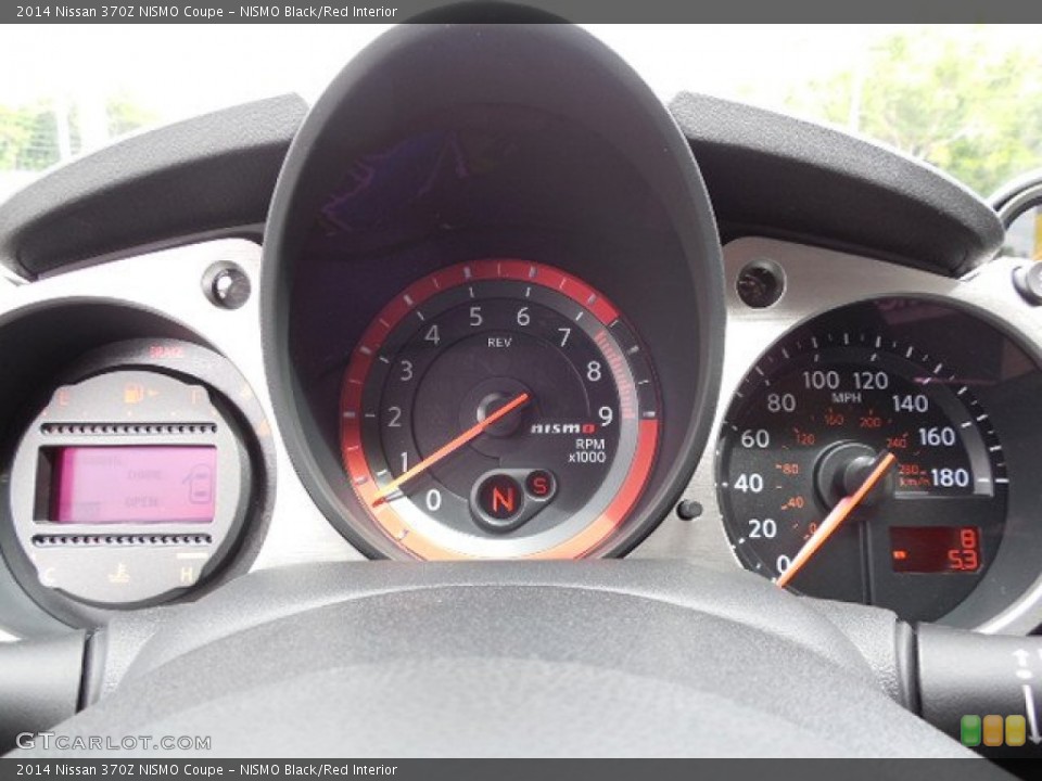 NISMO Black/Red Interior Gauges for the 2014 Nissan 370Z NISMO Coupe #92792892