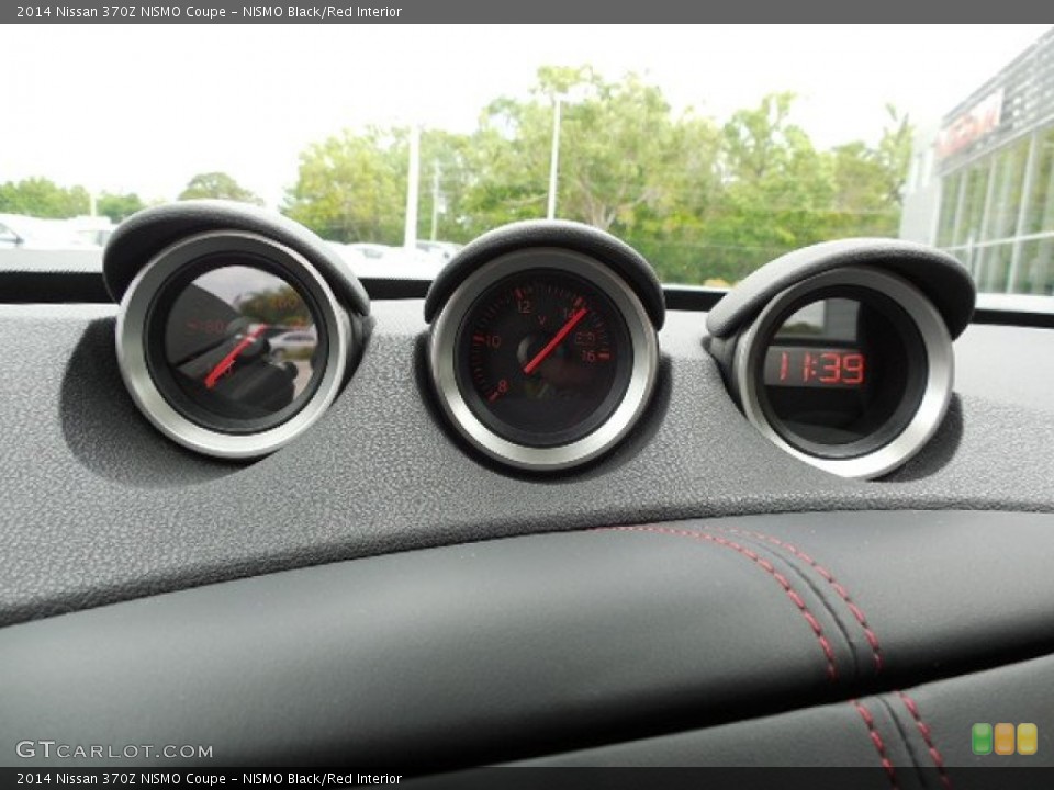 NISMO Black/Red Interior Gauges for the 2014 Nissan 370Z NISMO Coupe #92792934