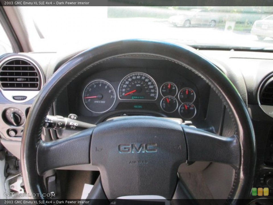 Dark Pewter Interior Steering Wheel for the 2003 GMC Envoy XL SLE 4x4 #92794068