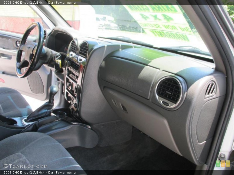 Dark Pewter Interior Dashboard for the 2003 GMC Envoy XL SLE 4x4 #92794119