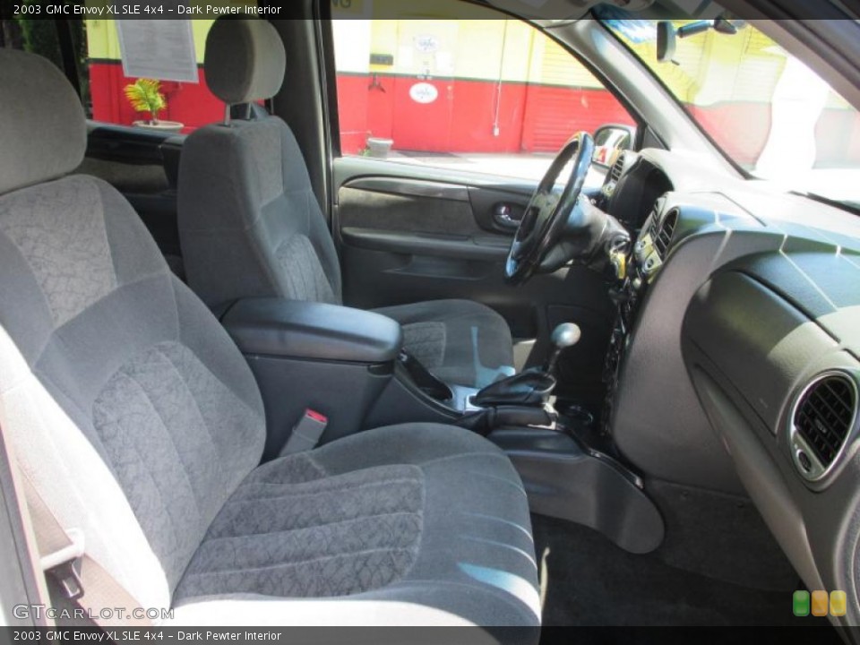 Dark Pewter Interior Front Seat for the 2003 GMC Envoy XL SLE 4x4 #92794142
