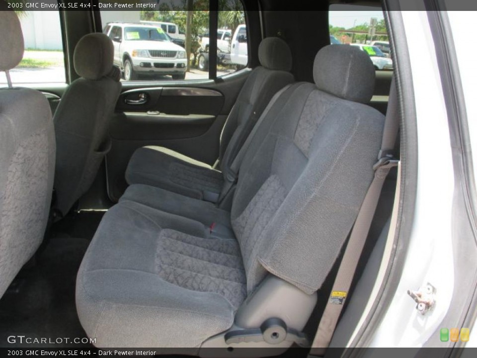 Dark Pewter Interior Rear Seat for the 2003 GMC Envoy XL SLE 4x4 #92794216