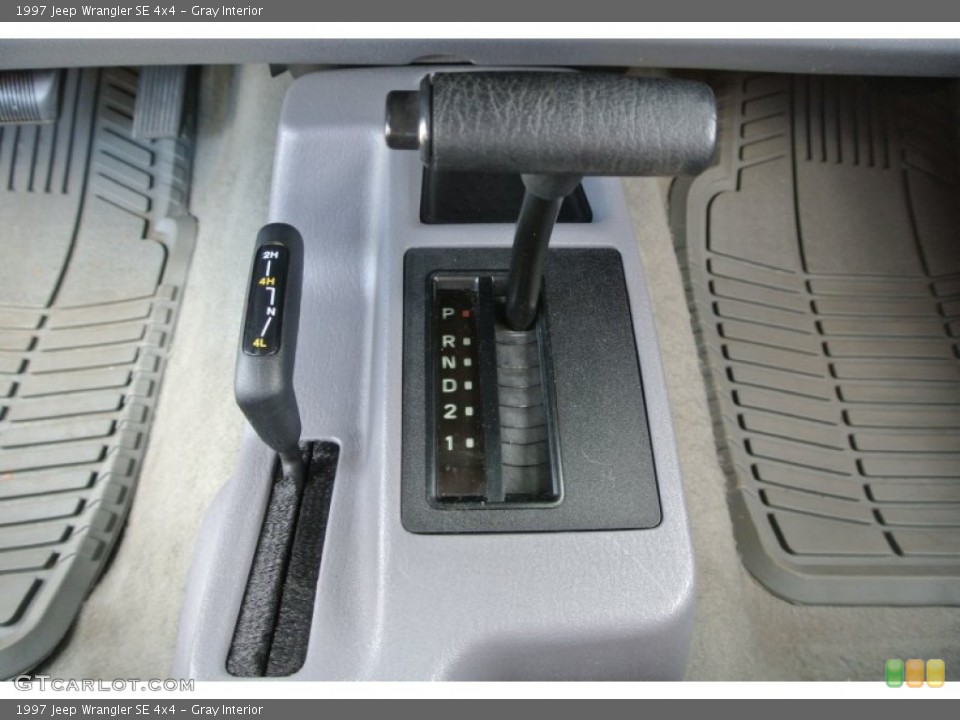 Gray Interior Transmission for the 1997 Jeep Wrangler SE 4x4 #92794674