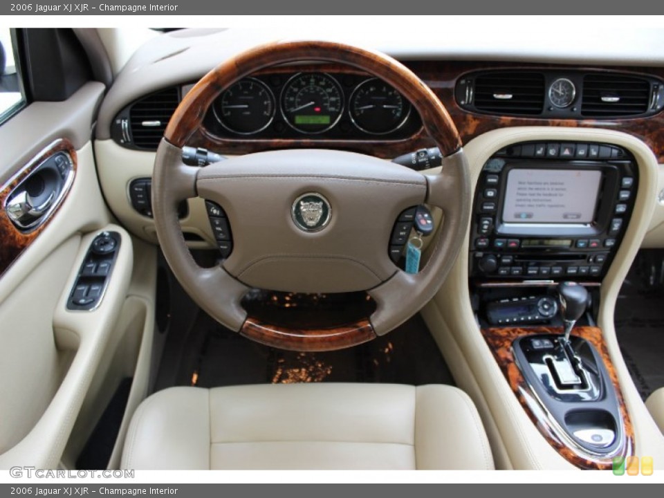 Champagne Interior Dashboard for the 2006 Jaguar XJ XJR #92796204