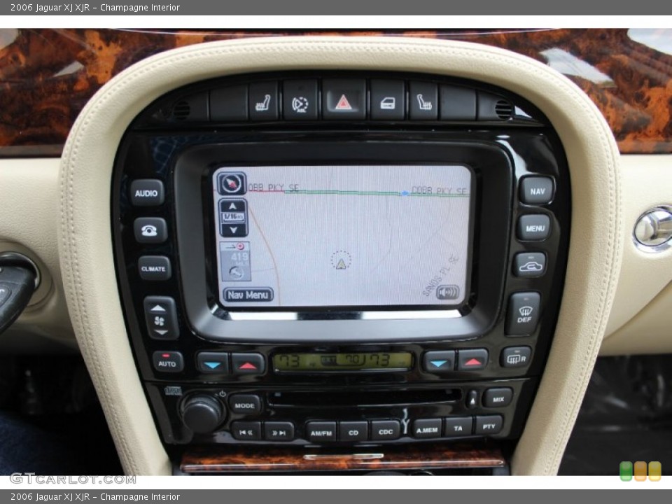 Champagne Interior Controls for the 2006 Jaguar XJ XJR #92796273