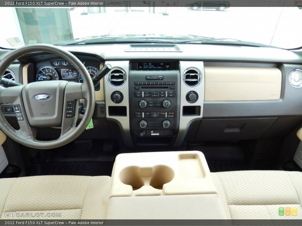 Pale Adobe Interior Dashboard for the 2012 Ford F150 XLT SuperCrew #92798061