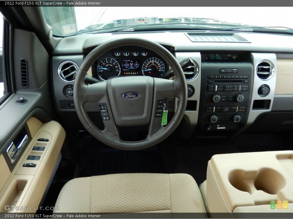 Pale Adobe Interior Dashboard for the 2012 Ford F150 XLT SuperCrew #92798082