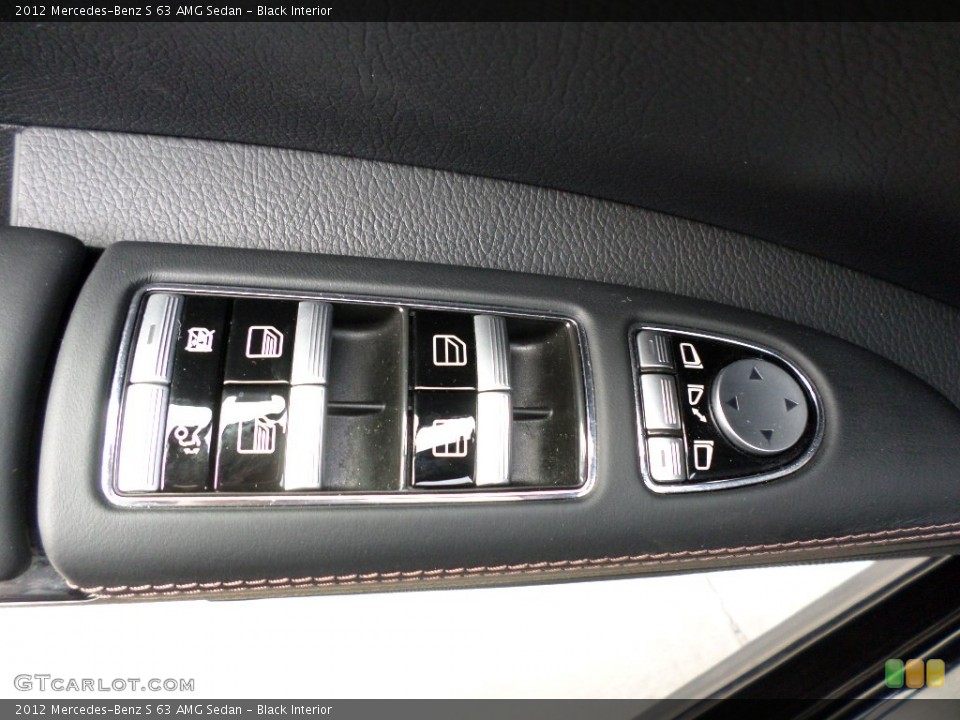 Black Interior Controls for the 2012 Mercedes-Benz S 63 AMG Sedan #92799144