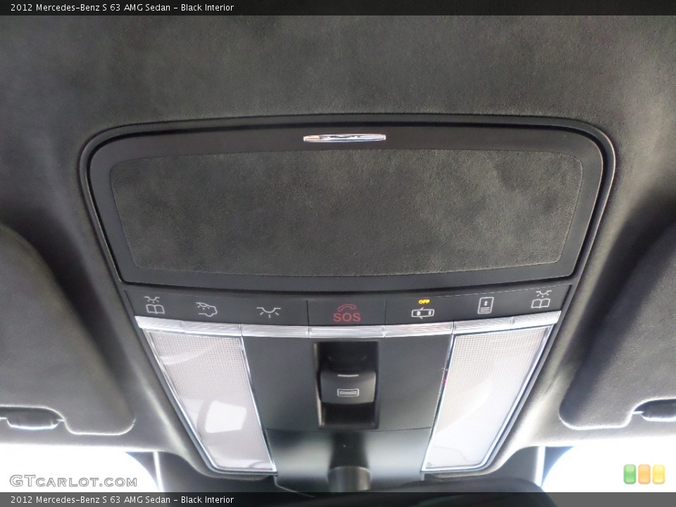 Black Interior Controls for the 2012 Mercedes-Benz S 63 AMG Sedan #92799441
