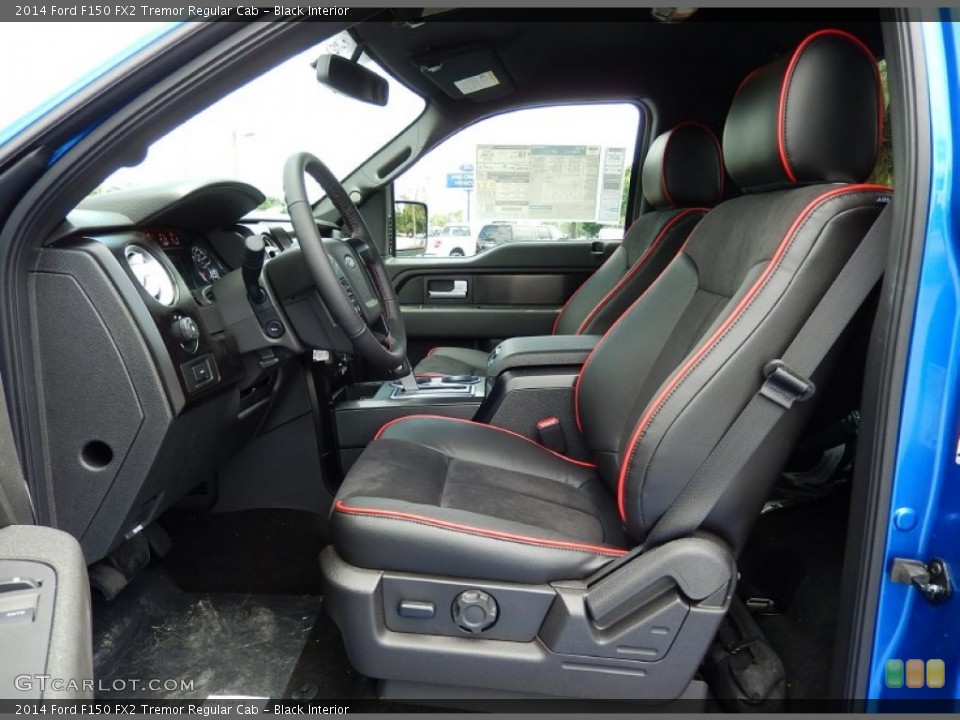 Black Interior Photo for the 2014 Ford F150 FX2 Tremor Regular Cab #92802201