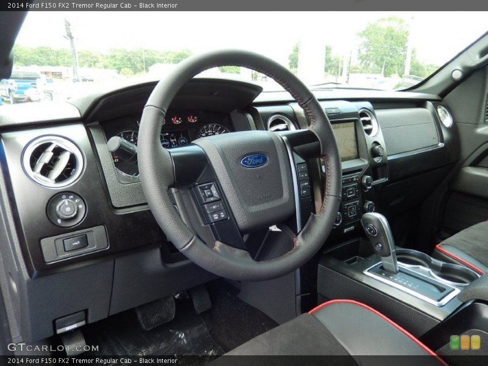 Black Interior Dashboard for the 2014 Ford F150 FX2 Tremor Regular Cab #92802225