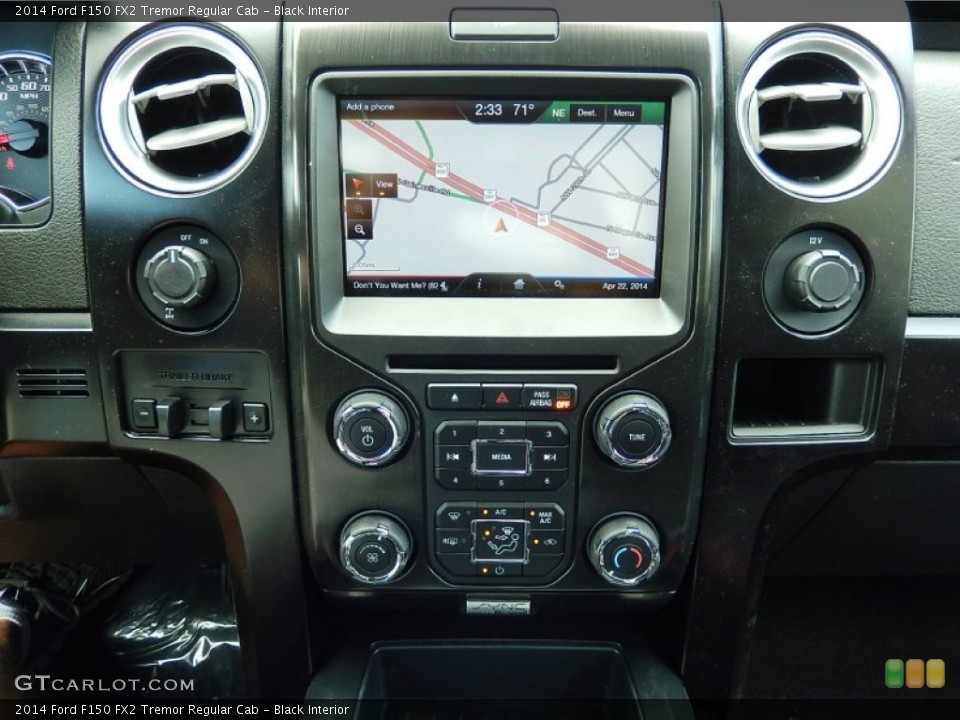 Black Interior Controls for the 2014 Ford F150 FX2 Tremor Regular Cab #92802270