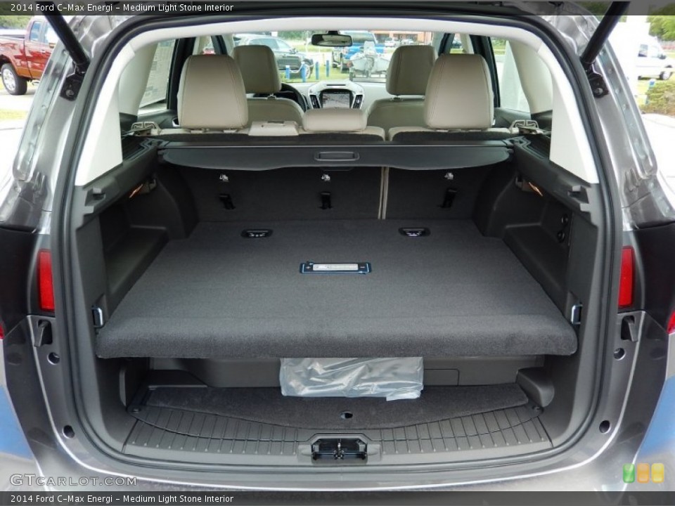 Medium Light Stone Interior Trunk for the 2014 Ford C-Max Energi #92804184