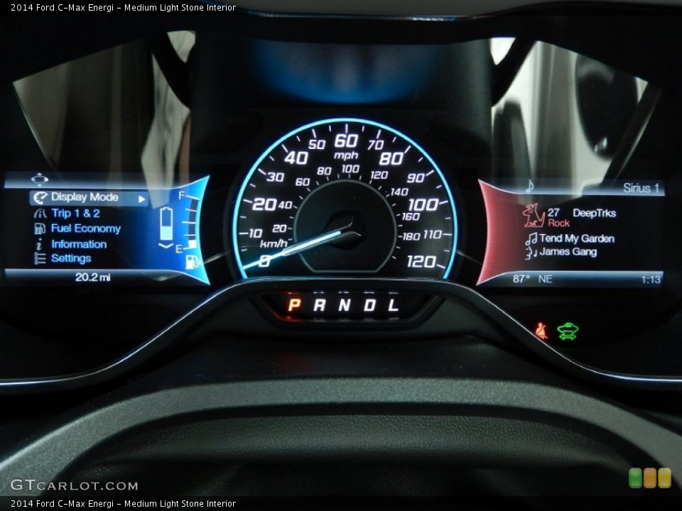 Medium Light Stone Interior Gauges for the 2014 Ford C-Max Energi #92804268