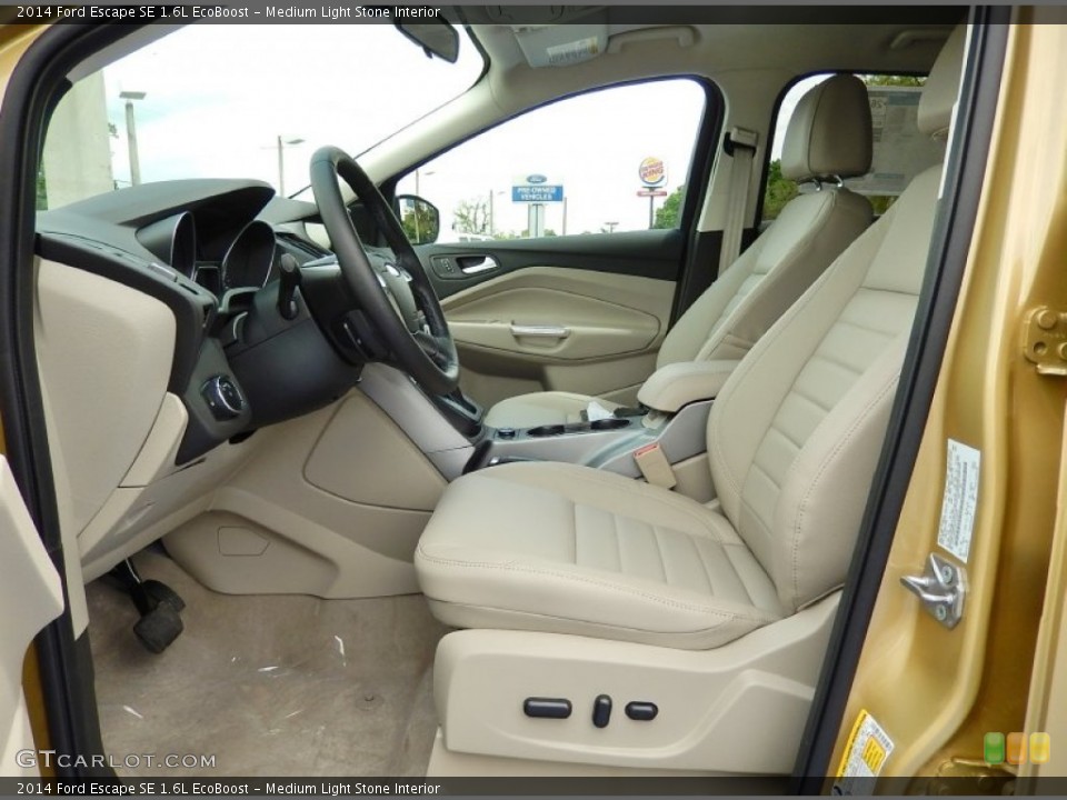 Medium Light Stone Interior Photo for the 2014 Ford Escape SE 1.6L EcoBoost #92804775