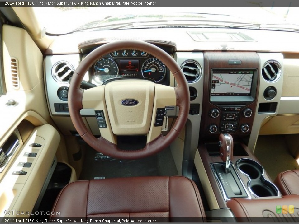 King Ranch Chaparral/Pale Adobe Interior Dashboard for the 2014 Ford F150 King Ranch SuperCrew #92806977