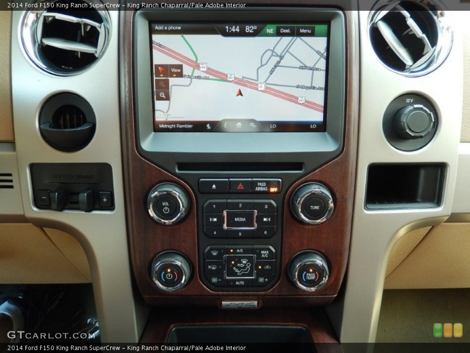 King Ranch Chaparral/Pale Adobe Interior Controls for the 2014 Ford F150 King Ranch SuperCrew #92807028