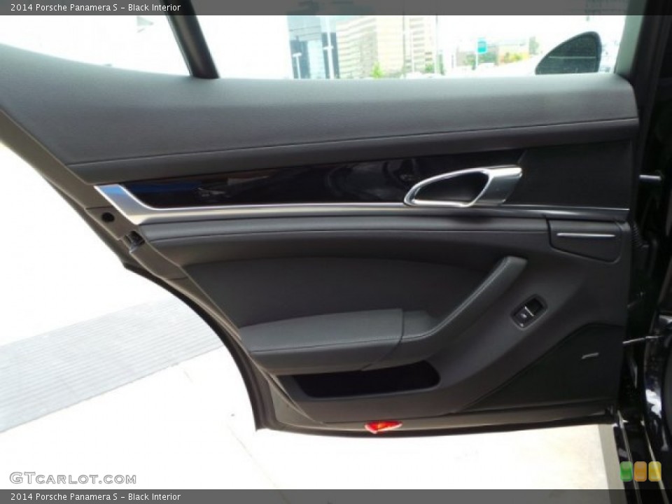 Black Interior Door Panel for the 2014 Porsche Panamera S #92807298