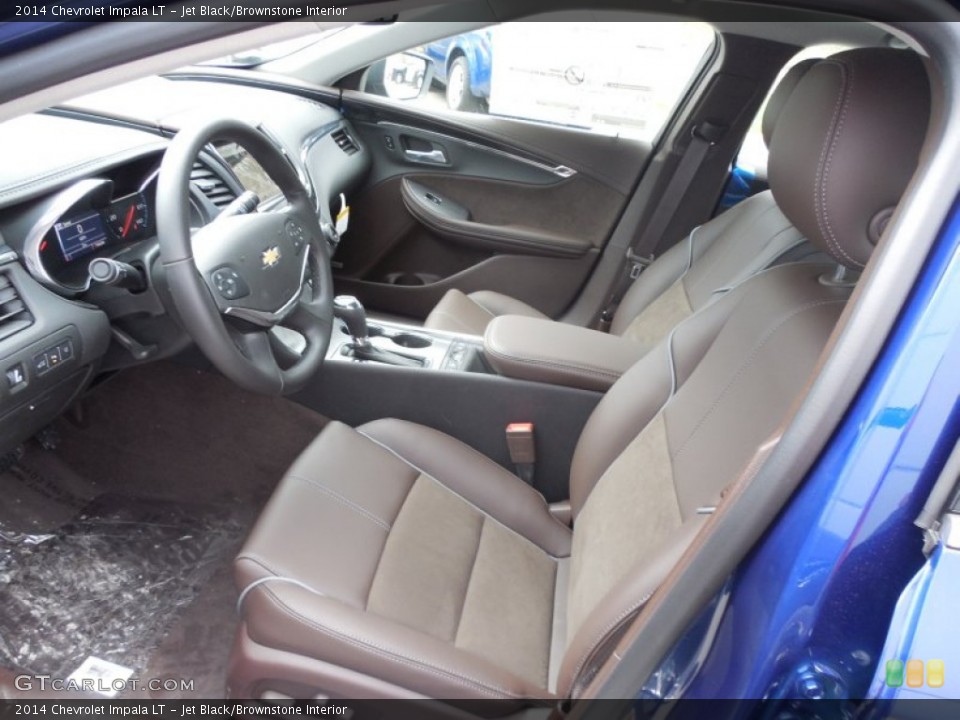 Jet Black/Brownstone Interior Photo for the 2014 Chevrolet Impala LT #92811147