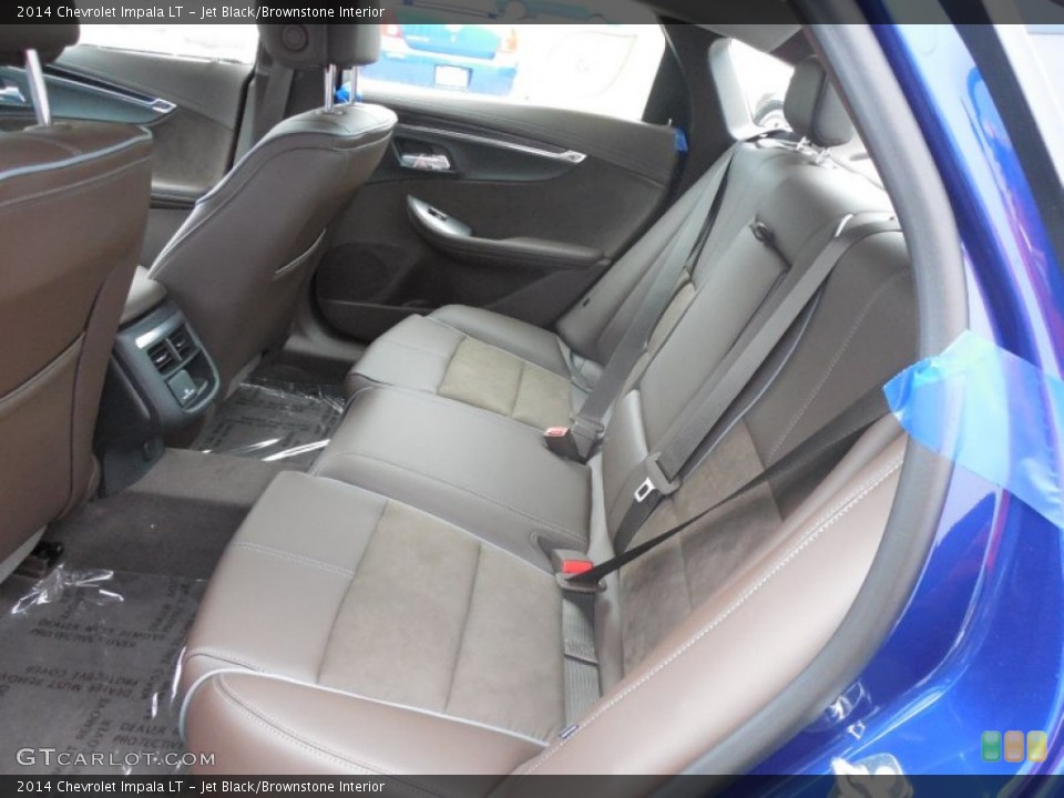 Jet Black/Brownstone Interior Rear Seat for the 2014 Chevrolet Impala LT #92811171