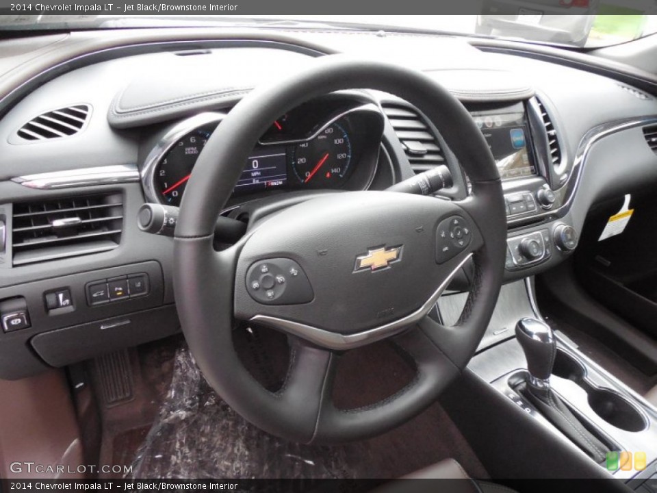 Jet Black/Brownstone Interior Dashboard for the 2014 Chevrolet Impala LT #92811189