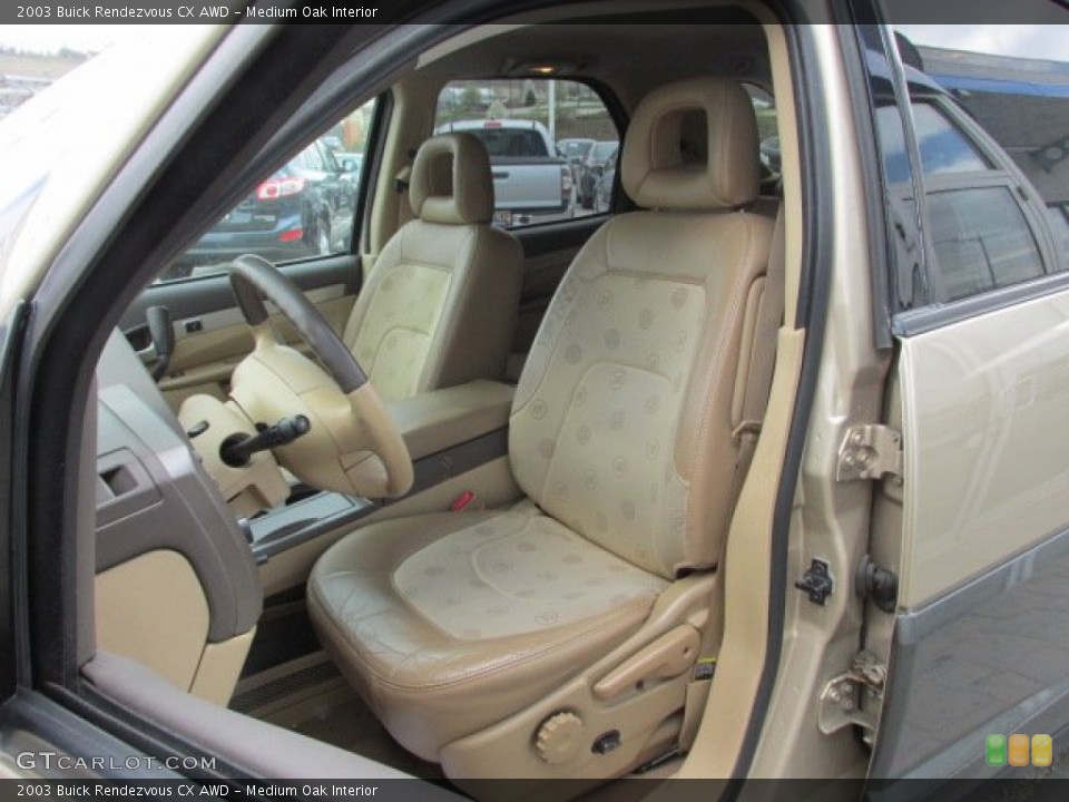 Medium Oak 2003 Buick Rendezvous Interiors