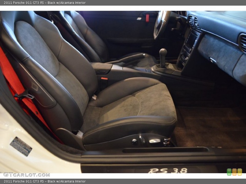 Black w/Alcantara Interior Front Seat for the 2011 Porsche 911 GT3 RS #92812225