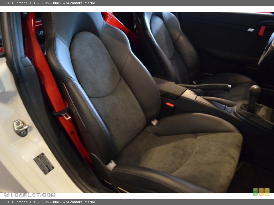 Black w/Alcantara Interior Front Seat for the 2011 Porsche 911 GT3 RS #92812242