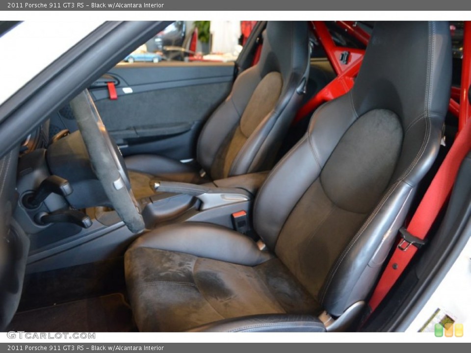 Black w/Alcantara Interior Front Seat for the 2011 Porsche 911 GT3 RS #92812338