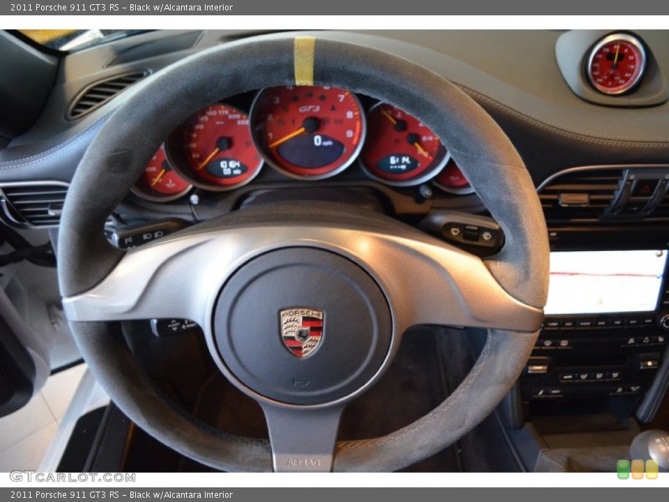Black w/Alcantara Interior Steering Wheel for the 2011 Porsche 911 GT3 RS #92812494
