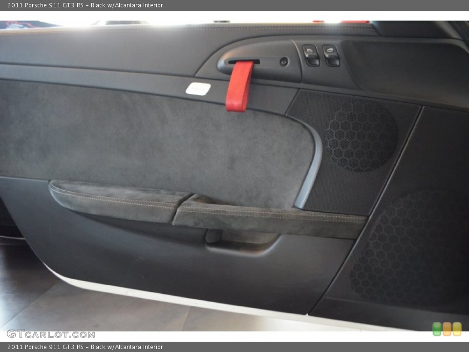 Black w/Alcantara Interior Door Panel for the 2011 Porsche 911 GT3 RS #92812533