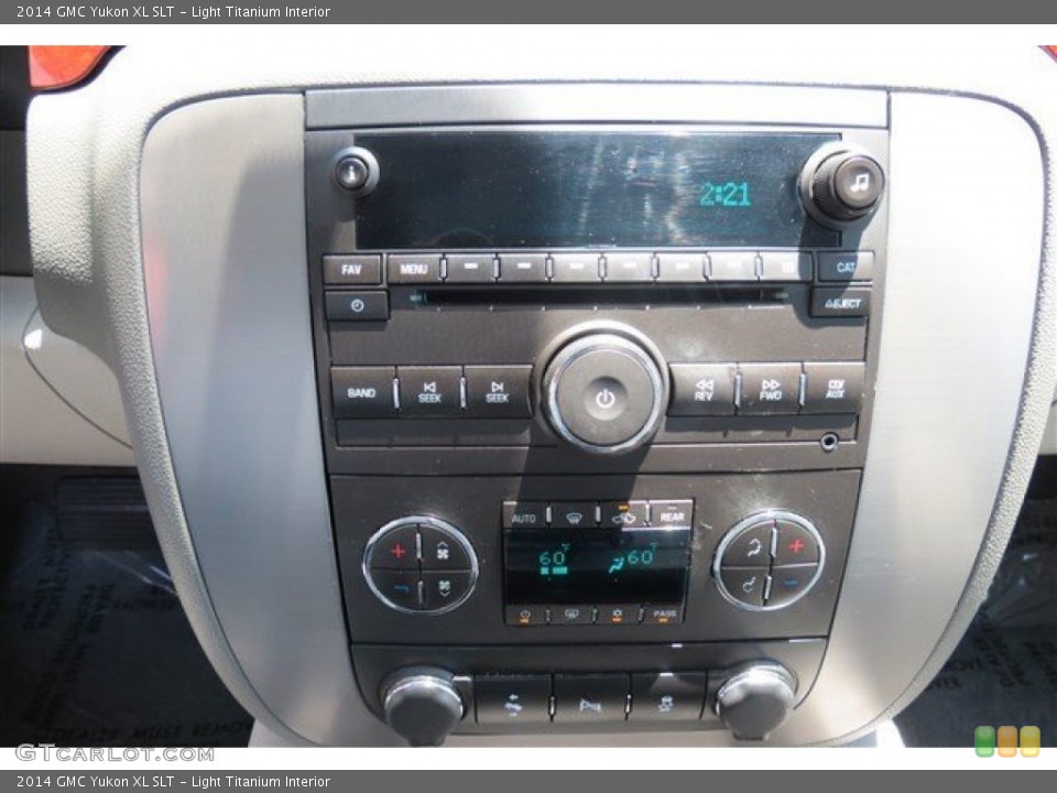 Light Titanium Interior Controls for the 2014 GMC Yukon XL SLT #92823771